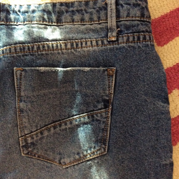 Just Fab Distressed Denim Jeans. 29 Regular. - Picture 5 of 8